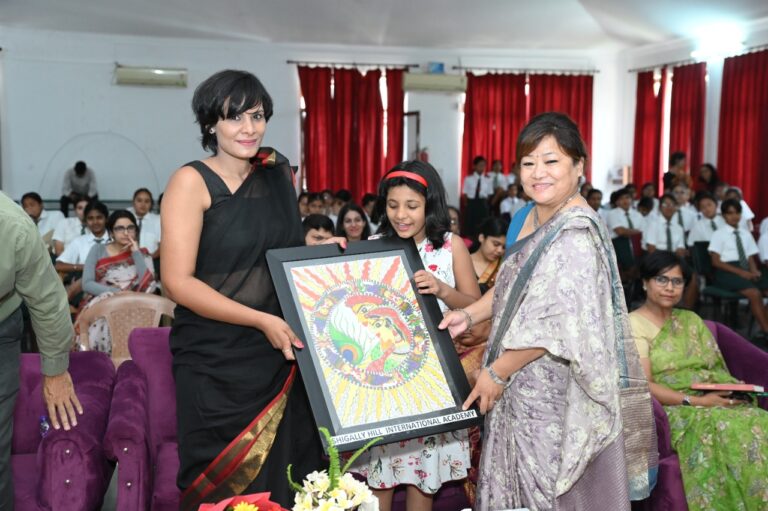 Welcoming Lt. Jyoti To Shigally Hill International Academy