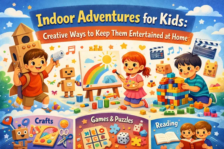 Indoor Adventures for Kids: Creative Ways to Keep Them Entertained at Home