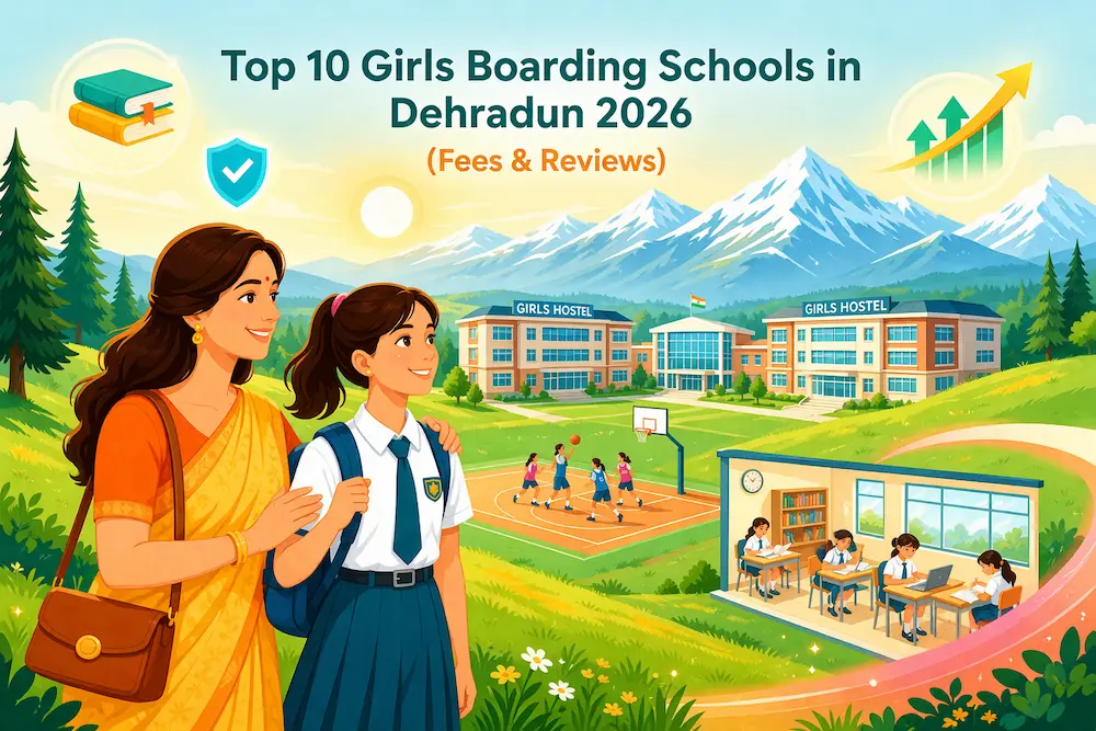 Top 10 girls boarding schools in Dehradun 2026